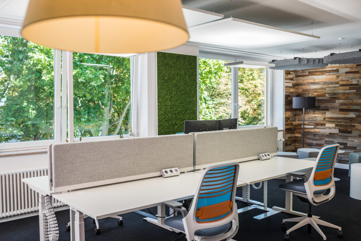Arbeitsplatz Büro Quelle büroform